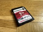 Kingston Digital Canvas React V60 is an SD card with superb performance and good durability for harsh environments. It costs a bit, but it's worth it.