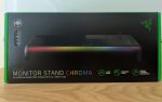 Razer Monitor Stand Chroma, a product that can keep you occupied for hours programming different lighting scenarios. A few minor blemishes and a high price tag slightly lower the rating.