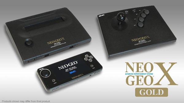 NeoGeo X Gold - detta + 21 spel får du i paketet