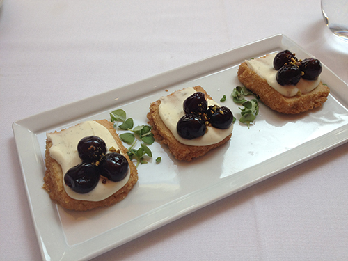 Fig & Olive Dessert Crostini