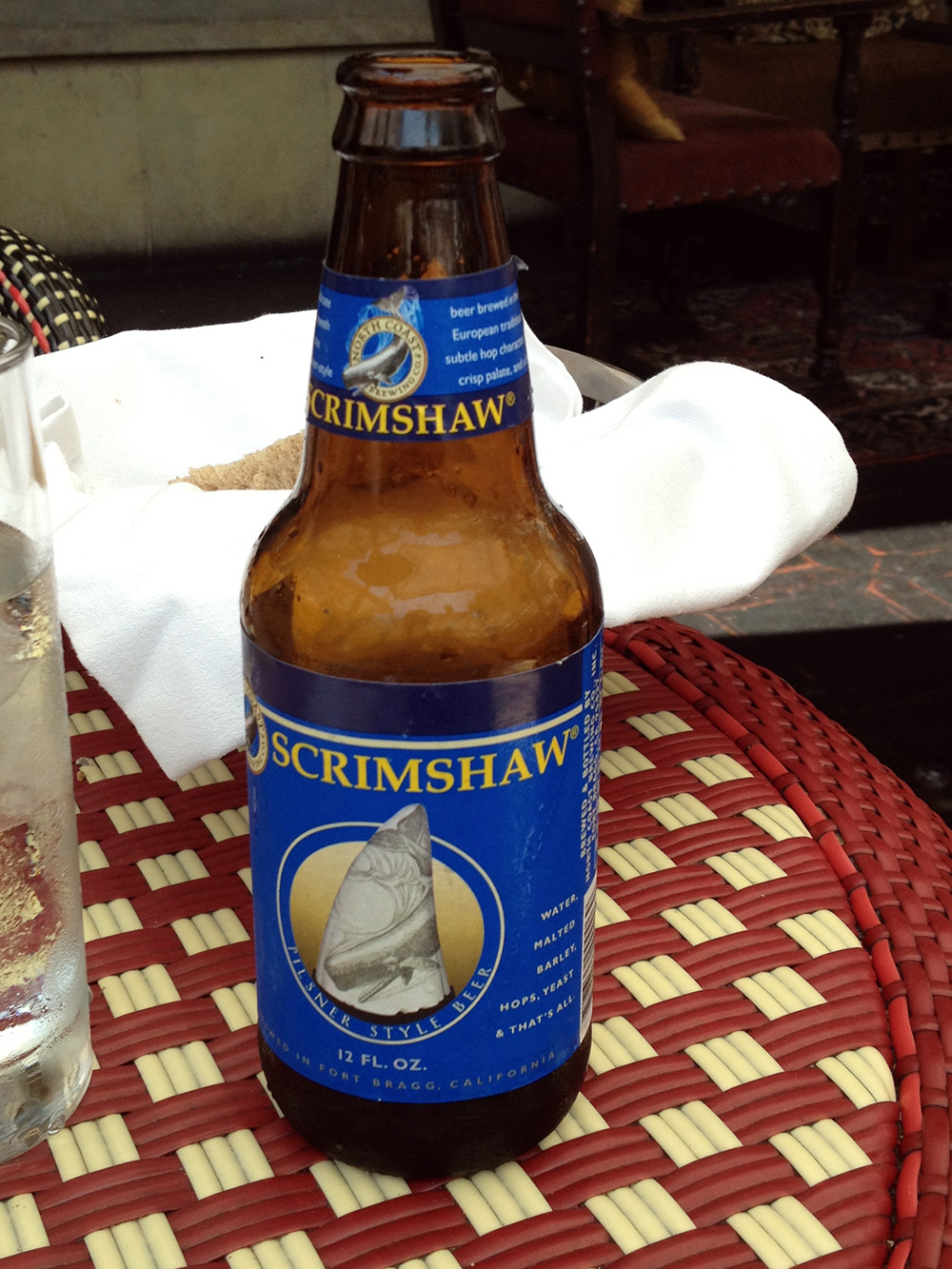 Scrimshaw beer Chateau Marmont