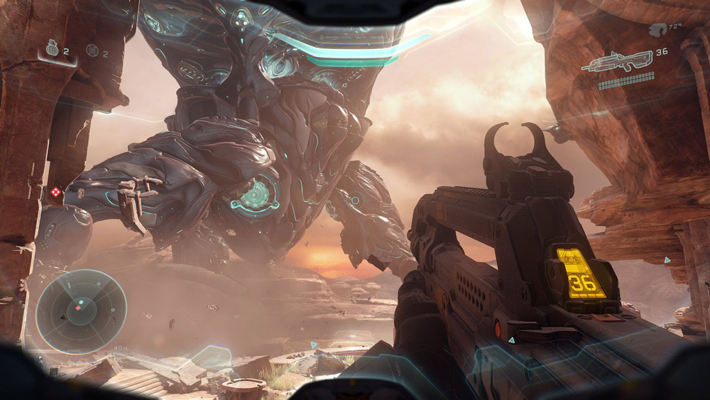 Halo 5 är otroligt vackert.