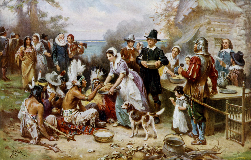 "The first Thanksgiving"