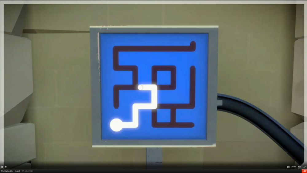 Versioner på följande pussel får du lösa många av i The Witness.