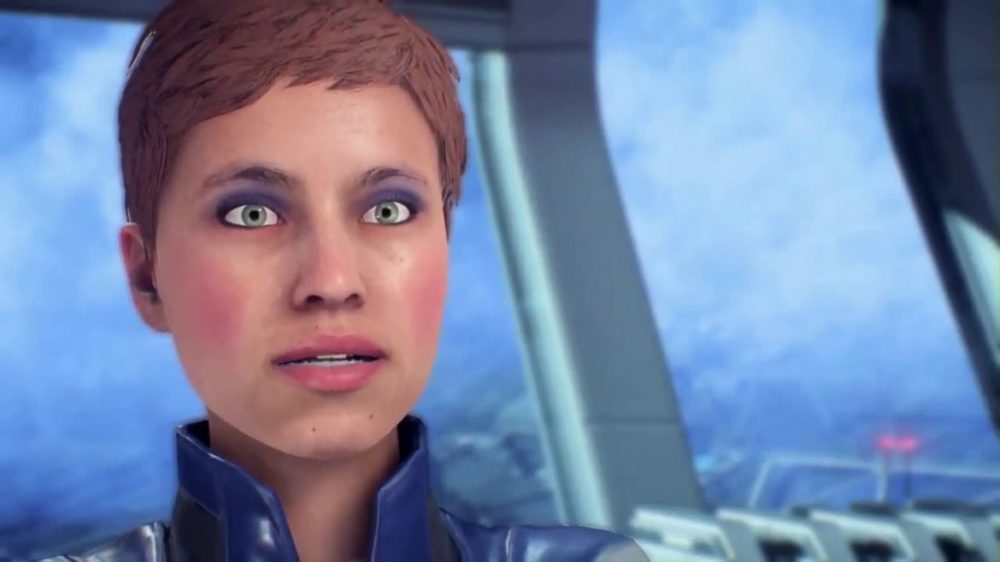 mass effect andromeda ansikte