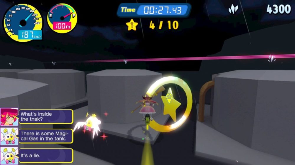 vroom in the night sky