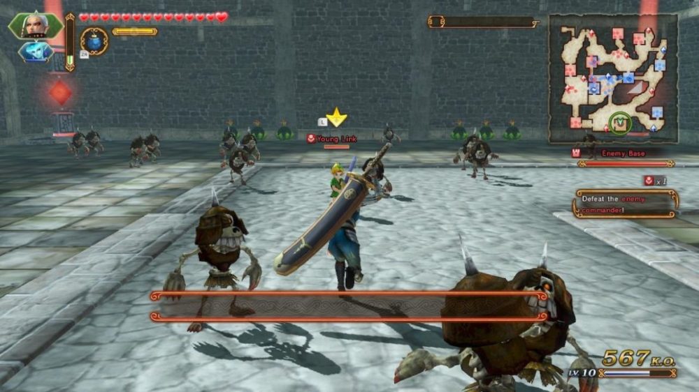 Hyrule Warriors switch recension