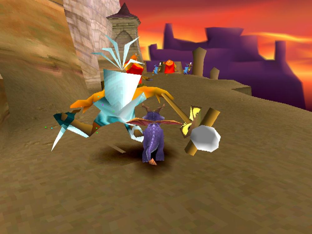 Spyro the dragon recension