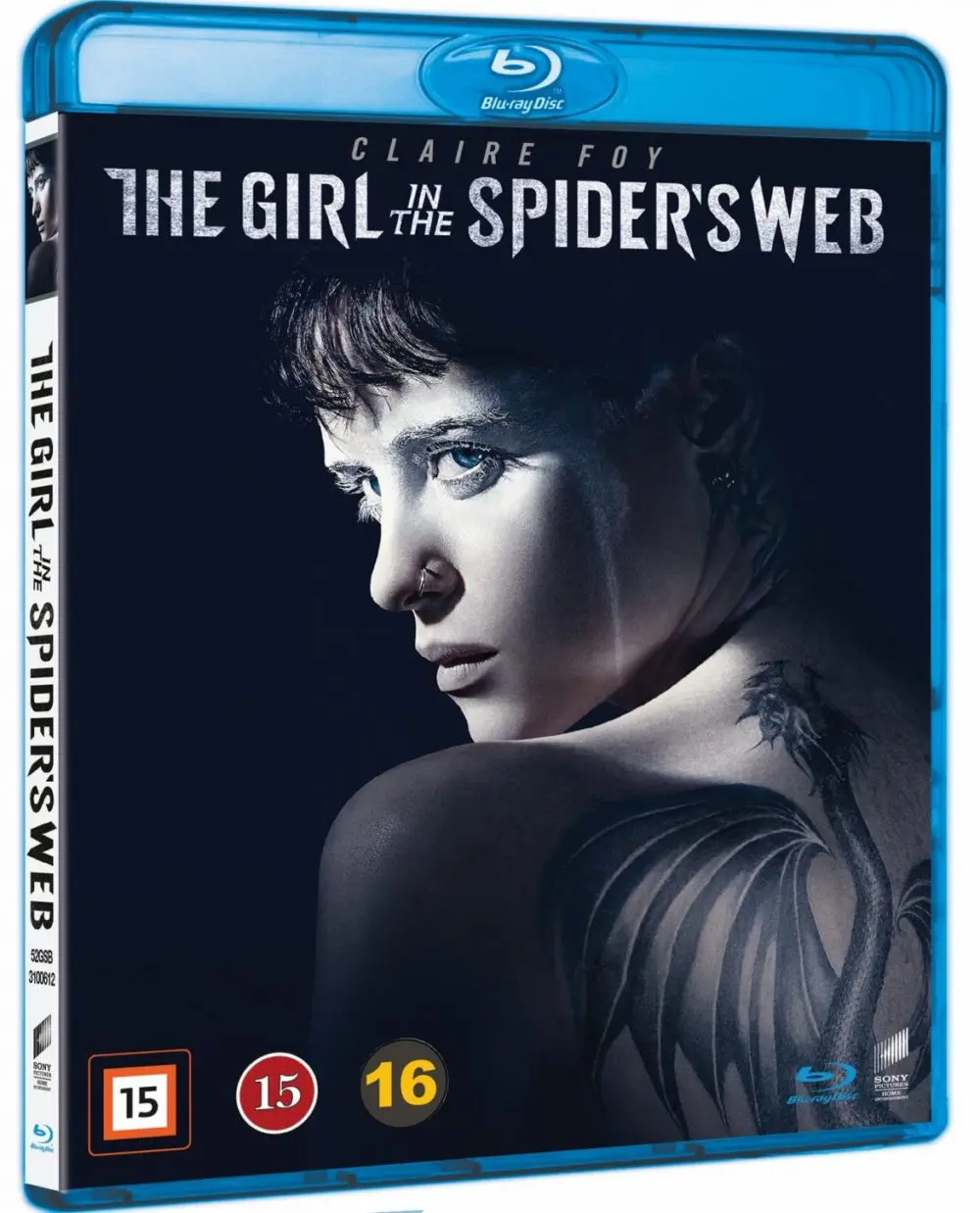 girl in the spider's web blu-ray Sverige 