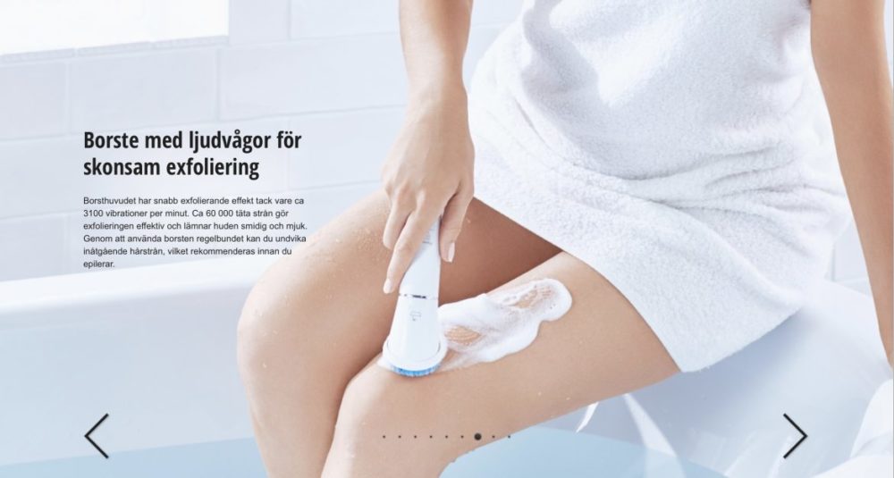 panasonic exfoliering