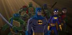 Batman vs Ninjasköldpaddor är ett udda möte som fungerar oförskämt bra!