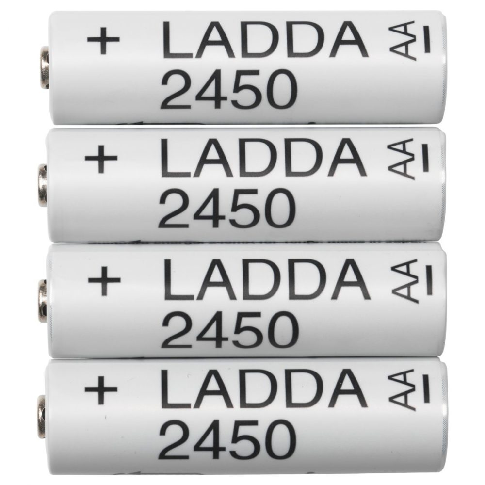IKEA Ladda laddningsbara batterier
