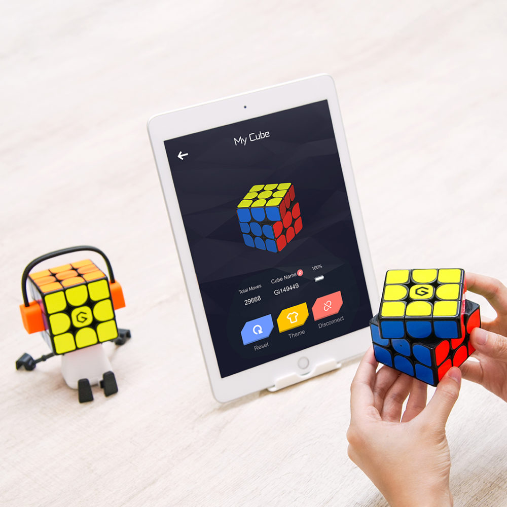giiker super cube i3se app platta antal moves