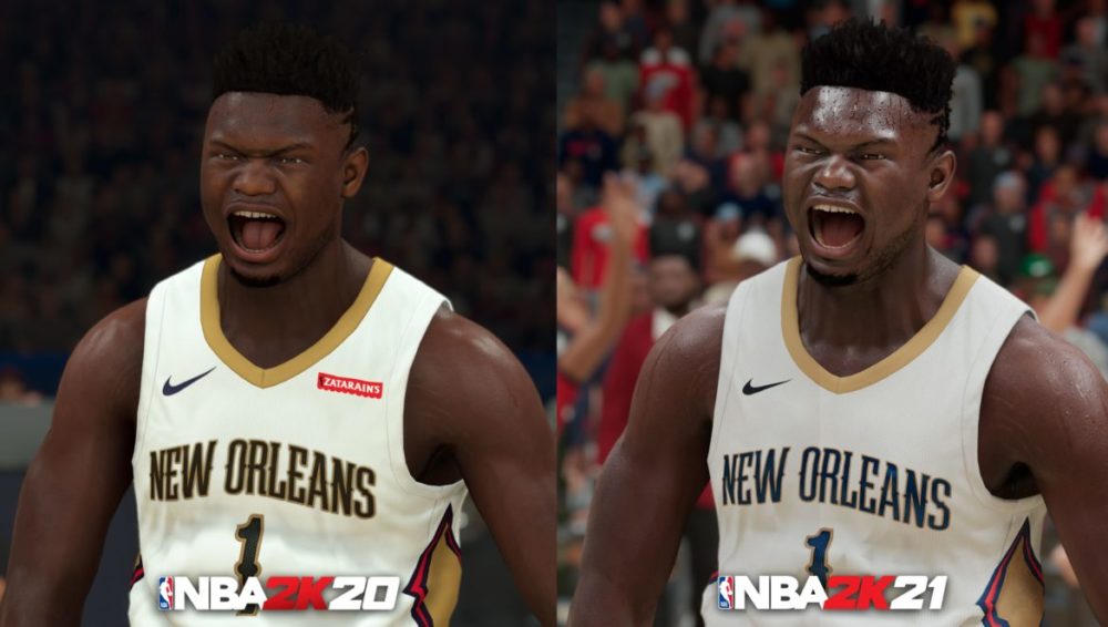 NBA2K21 PS5 vs NBA2K20 PS4