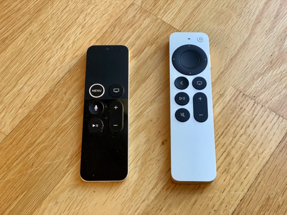 Siri Remote Apple TV generation 4 vs generation 5
