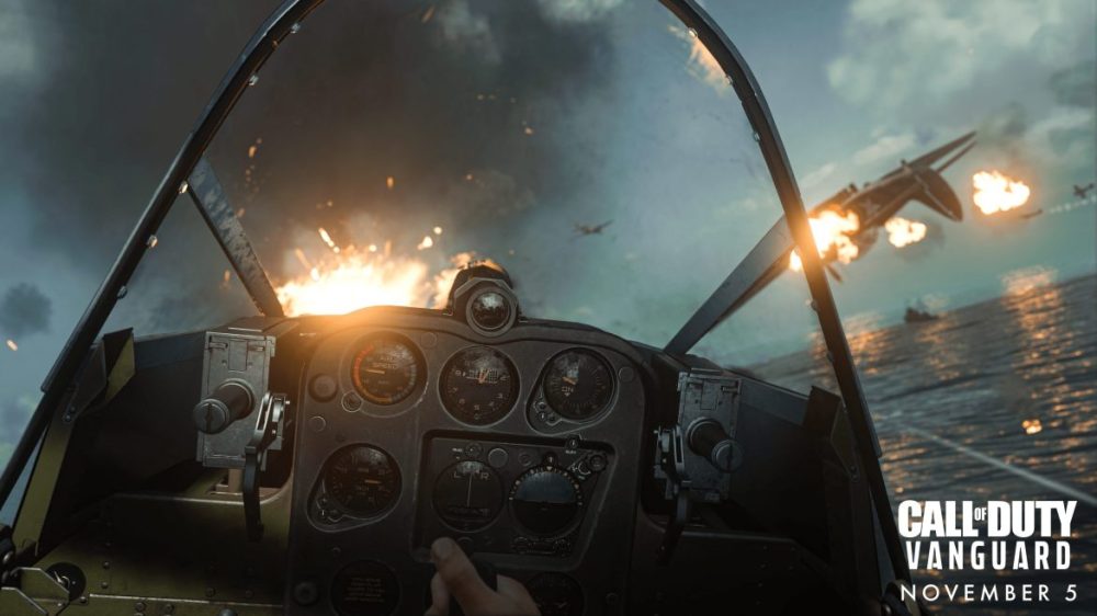 Photo: © Sledgehammer Games / Activision - Call of Duty: Vanguard - airplane mode.