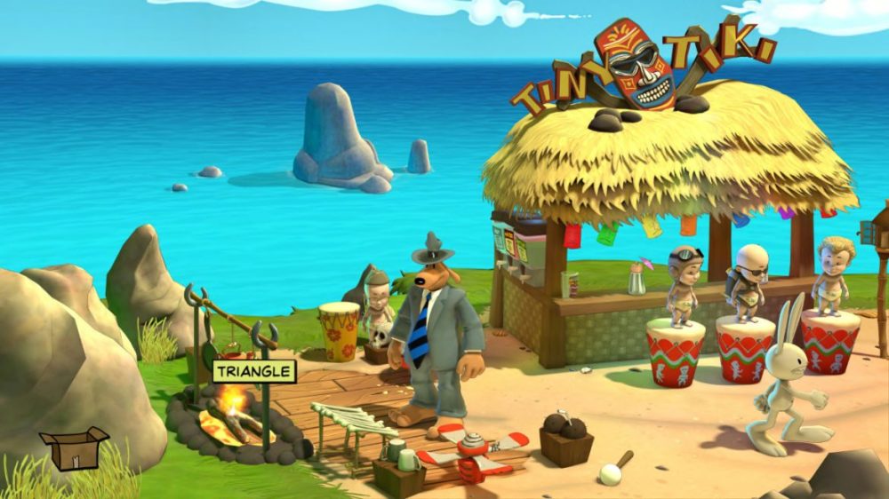 Photo: Skunkape / Telltale Games / nintendo.com - Sam and Max - Beyond Time and Space Remastered - Beautiful Beach