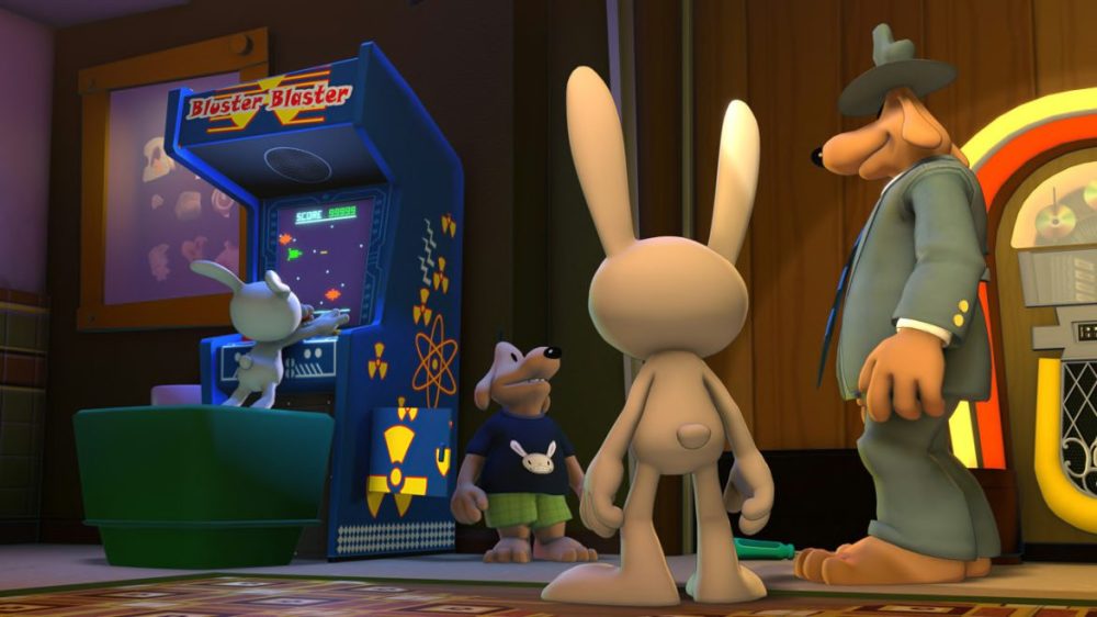 Photo: Skunkape / Telltale Games / nintendo.com - Sam and Max - Beyond Time and Space Remastered - Meet your young self.