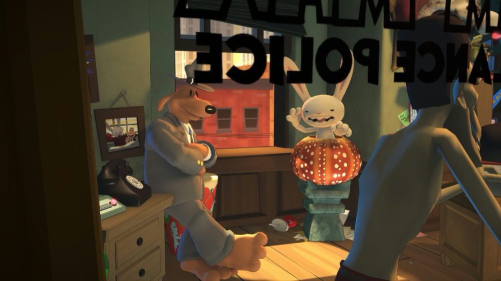 Foto: Skunkape / Telltale Games / nintendo.com - Sam and Max - Beyond Time and Space Remastered - At the office.