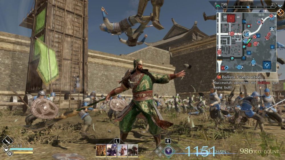 Foto: ©2022 KOEI TECMO AMERICA Corporation/Omega Force - Dynasty Warriors 9 Empires - Epic fight