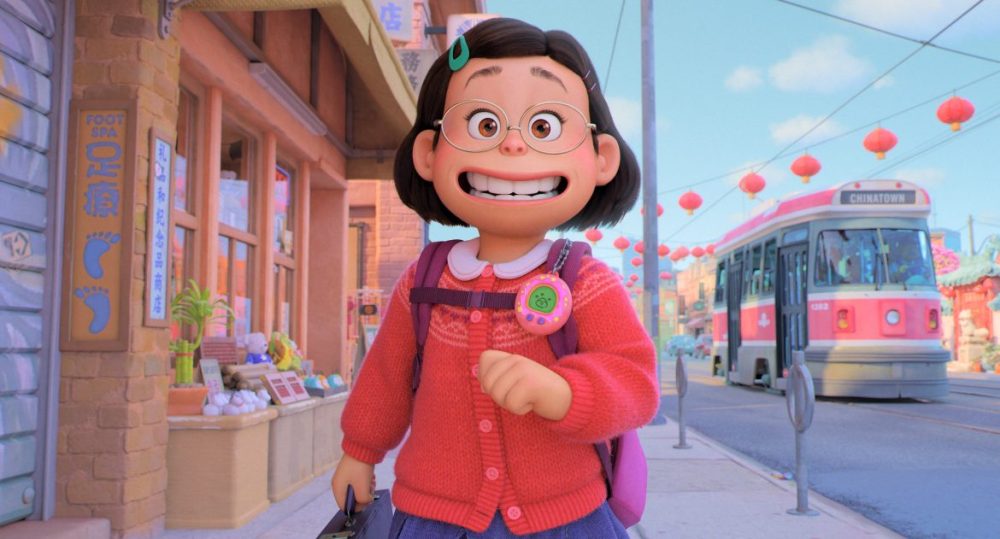 Foto: © 2022 Disney/Pixar - All Rights reserved - Turning Red - Meilin walking.