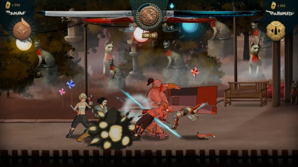 Foto: ©2022 - Hound Picked Games - Samurai Riot - Definitive Edition - Another boss fight