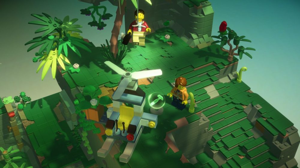 Foto: ©2022-Thunderful games - LEGO Bricktales - Helicopter!