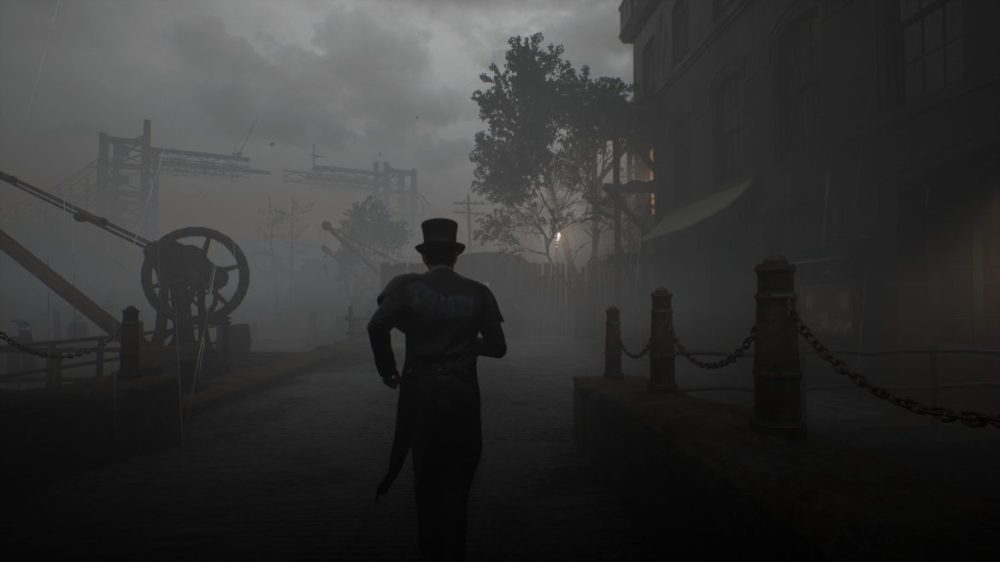Foto: ©2023 – Frogwares - Sherlock Holmes The Awakened - Running through London. 