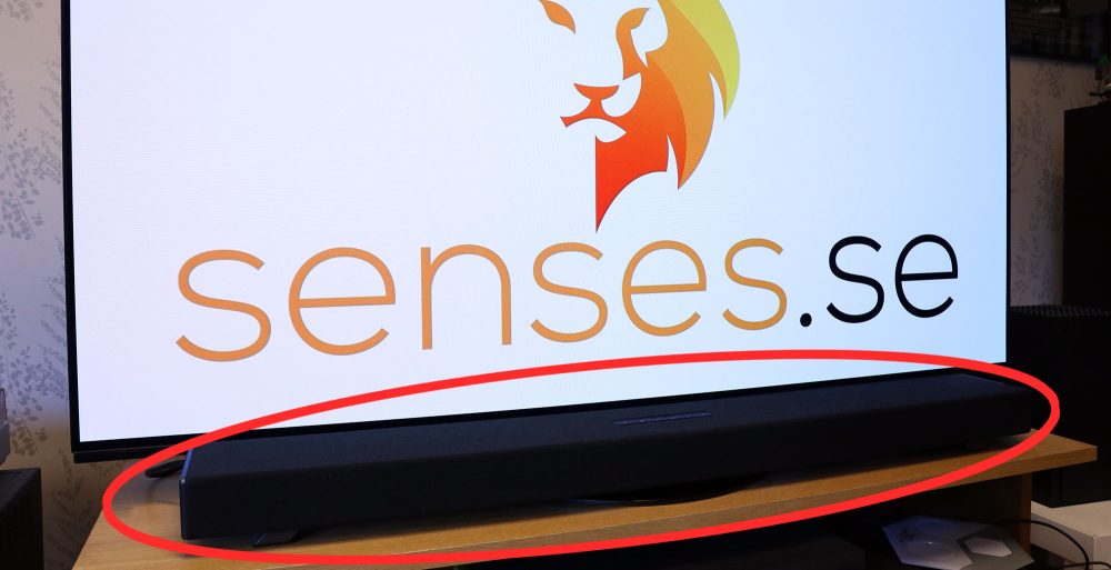 Test: Sharp Soundbar med bakre högtalare (HT-SBW53121, HT-SPR52021)