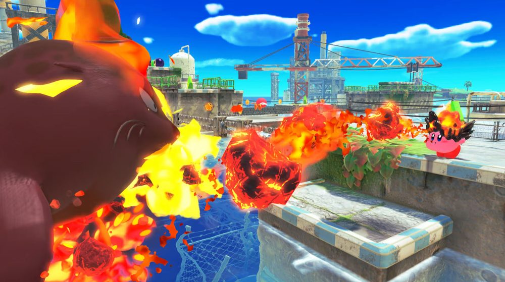 ©2025 – Nintendo (Nintendo.com) - Kirby and the Forgotten Land + Star-Crossed World - Fire!!
