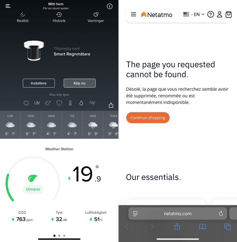 Netatmo - Weather Station Gen 2 - Photo: senses.se - Trouble