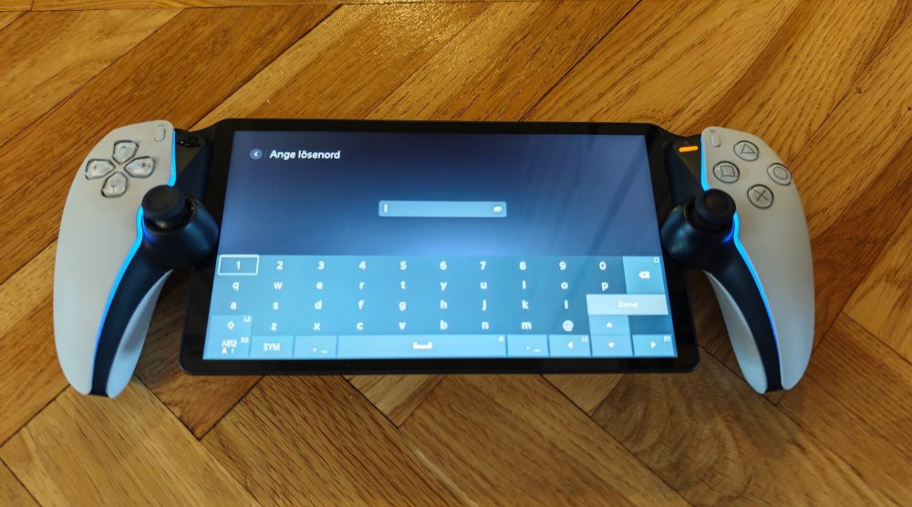 Playstation Portal touch screen