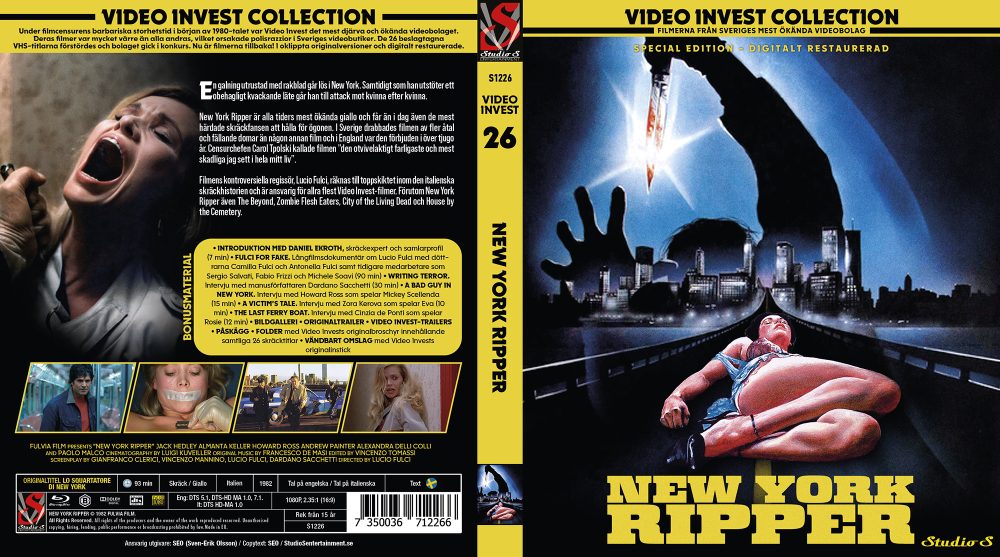 Krönika: Videovåldsvärstingarna slår till igen! - Foto: Studio S - Fodral: New York Ripper 