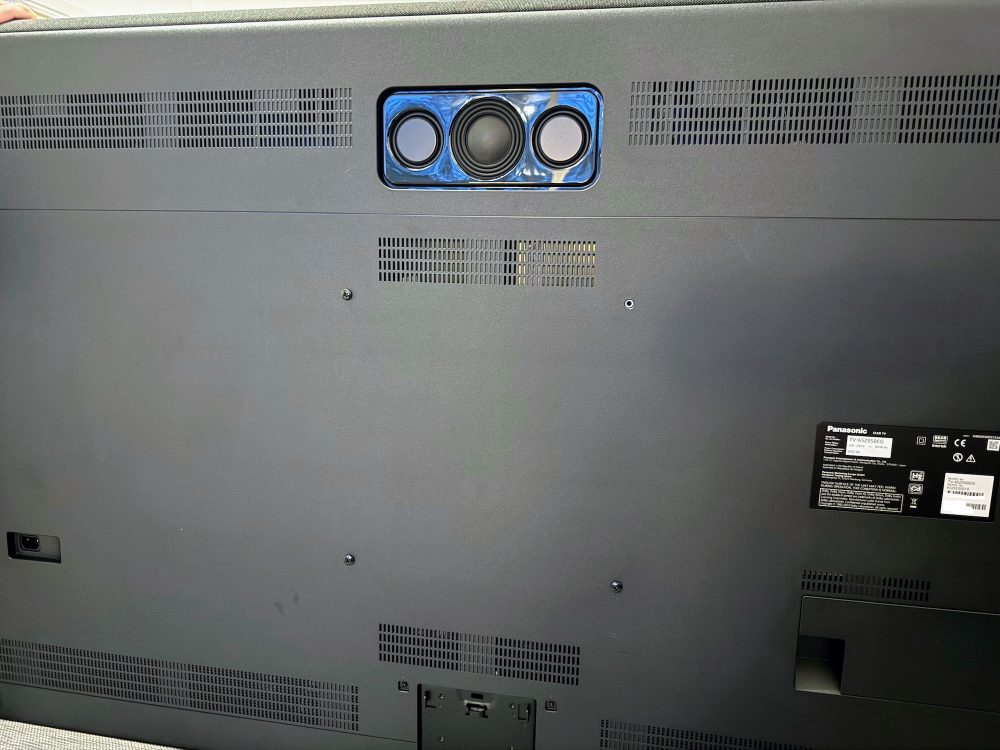 Panasonic Z95B speakers back