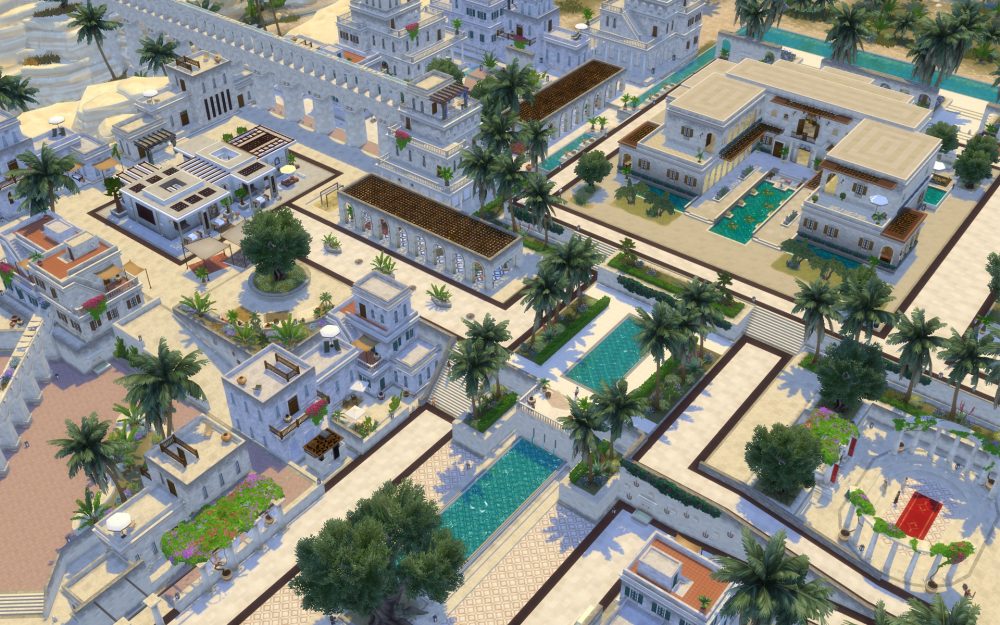 Dambele - En region i Adelns äventyr The Sims 4