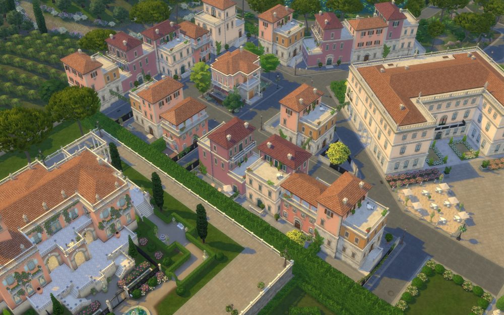 Regionen Bellacorde i The Sims 4 Adelns äventyr
