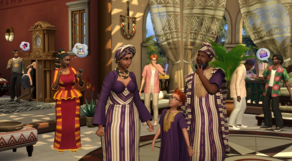 Adelns äventyr, The Sims 4