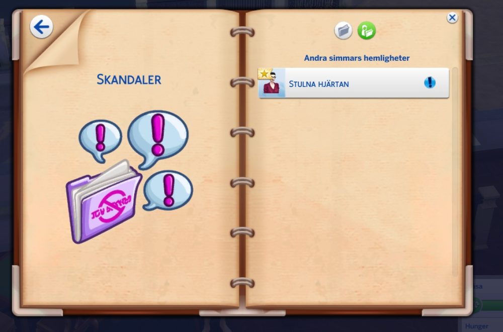 Hemligheter kan avsätta en hel dynasti i Adelns äventyr, the Sims 4