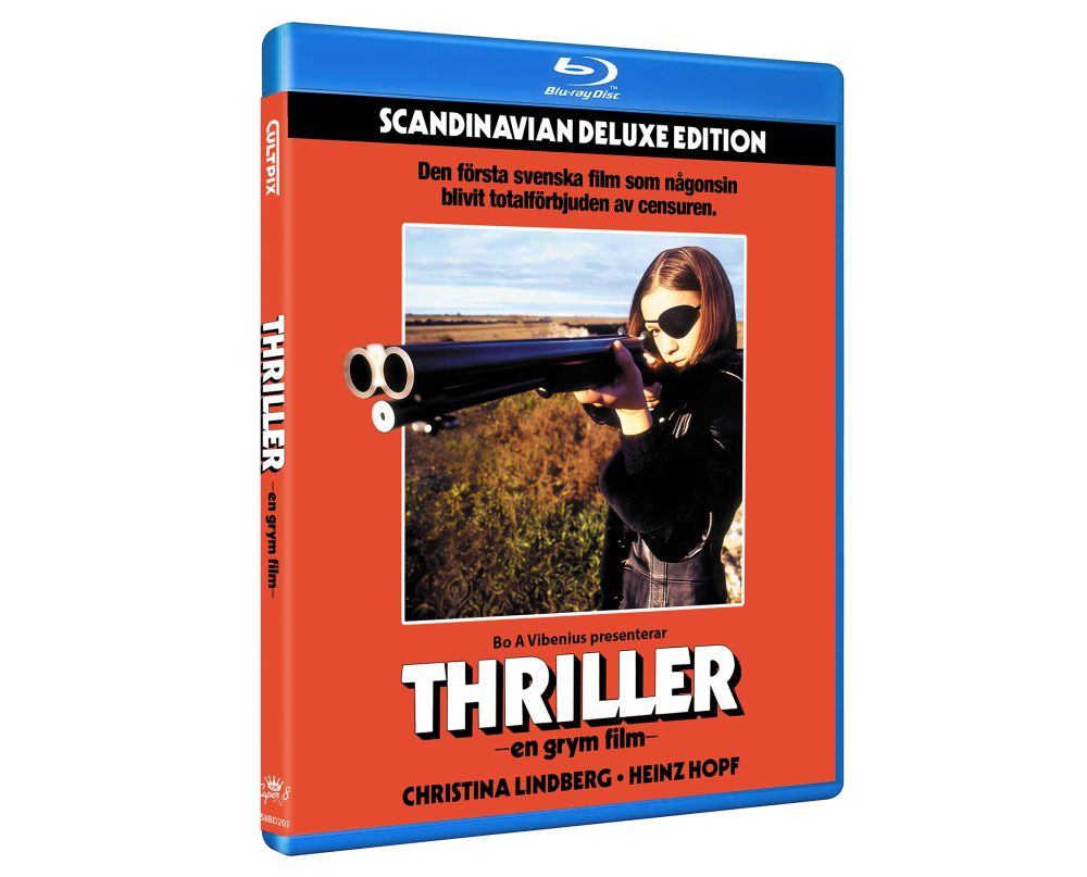 Christina Lindberg - Thriller en Grym Film Fodral - Foto: ©2026 - Klubb Super 8