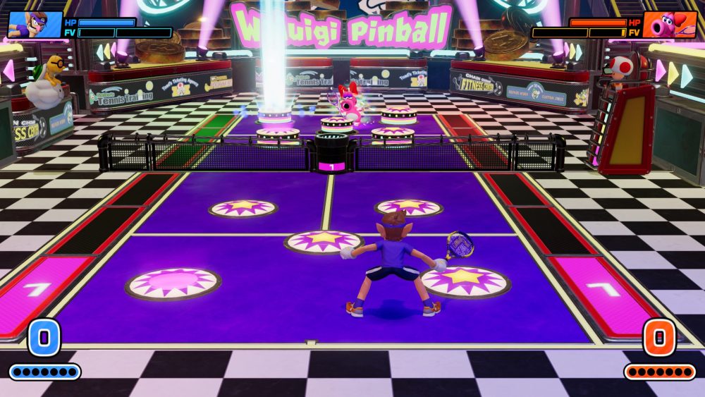 Mario Tennis Fever Waluigi Pinball