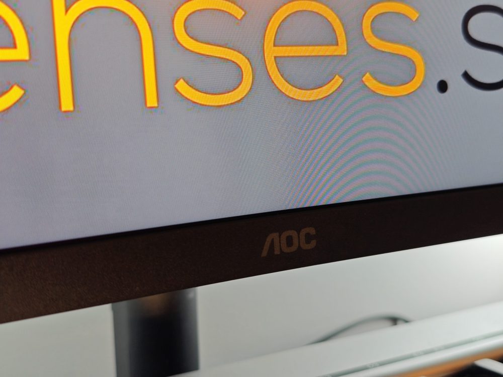 AOC CU34E4CW
(Photo: senses.se)