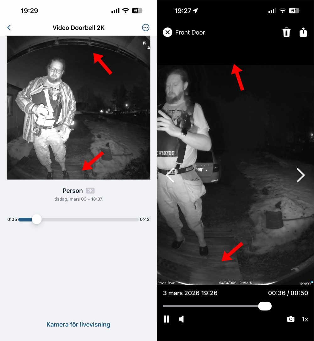 Foto: Senses.se - SwannBuddy4K - jämförelse. 