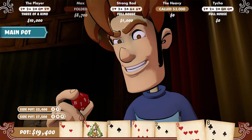 Foto: Skunkape Games ©2010,2026 - Poker Night at the Inventory - Tycho