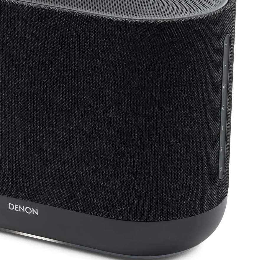 Denon Home 400 – The physical buttons on the side are not as stylish, but much more functional