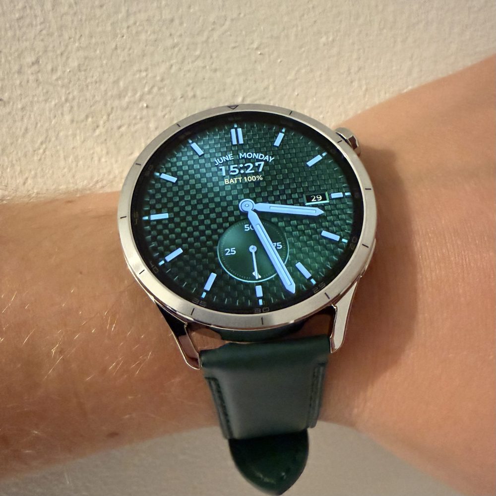 Xiaomi Watch S5 green strap