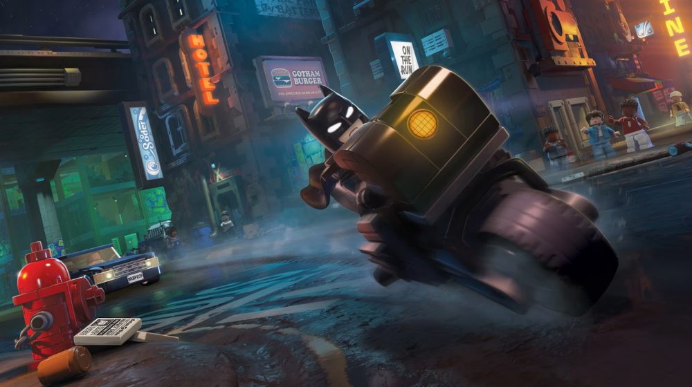 Foto: ©2026 Warner Bros Games - Lego Batman: Legacy of the Dark Knight - Bat cycle