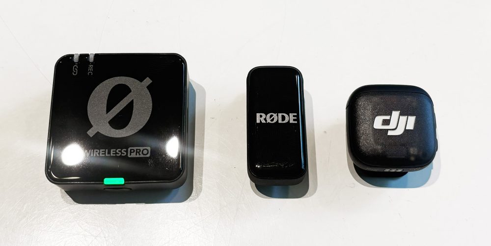 RØDE - Wireless Micro and Wireless Micro Camera Kit - Photo: senses.se - Size comparison