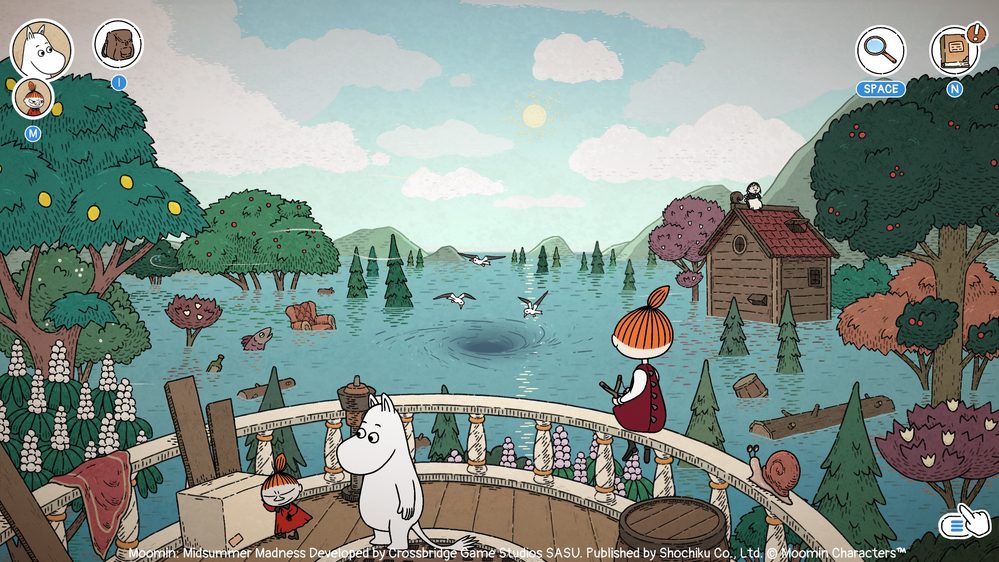 Peka-och-klicka-mys i Mumindalen när ”Moomin: Midsummer Madness” släpps 12 november
