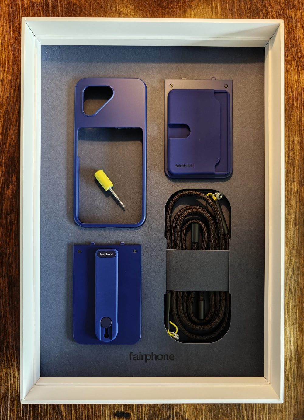 All accessories for Fairphone 6+. (Photo: senses.se)