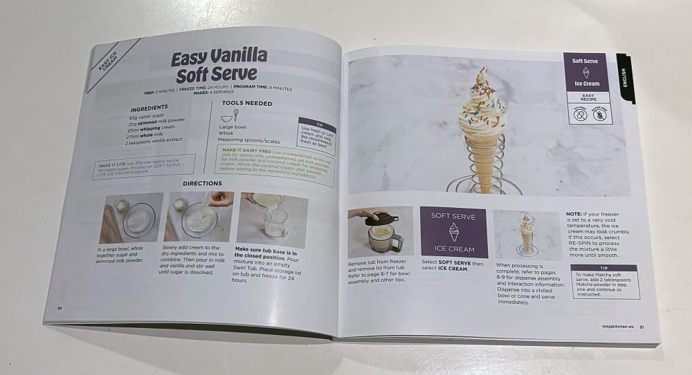 Photo: Senses.se - Ninja - Swirl by Creami - Recipe book